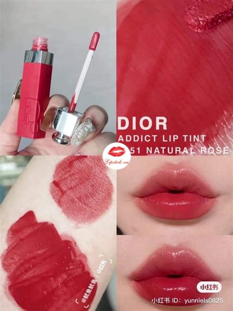 dior natural rose lip tint